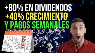ETF con Pagos SEMANALES +80% en DIVIDENDOS y +40% en CRECIMIENTO