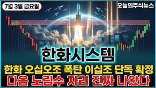 [한화시스템 주가 전망] 한화 55조 투자 폭탄 국방 인공지능 데이터센터 10조 진짜 자리 여기다 #한화시스템주가전망 #한화시스템목표가 #한화시스템