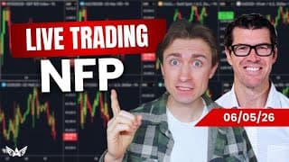 LIVE Trading NFP Gold, Nasdaq, Forex | A1 Trading Show