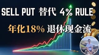 4%法则已过时！高手如何用 Sell Put 在美股不卖本金、简单实现提早退休！