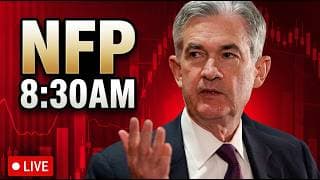 🔴NFP JOBS SHOCK MARKETS! PAYROLL & ATH? | LIVE TRADING