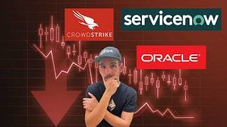Y SIGUE EL APOCALIPSIS EN LAS ACCIONES DE SOFTWARE !! MOMENTO DE COMPRAR NOW, CROWDSTRIKE Y ORACLE ?