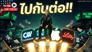 อัพเดท AAPL, NVO, NBIS, CRWV, ORCL, PLTR, LLY, SOFI, SNDK, AAOI, RDDT, IONQ, TSM, INTC, FICO, ASML