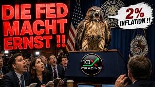 🚨 FED SCHOCK – INFLATION IST ZU HOCH ‼️💥 Nvidia 💥 Oracle Hims Novo Gold Öl - Zinsanhebung Crash