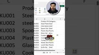 Excel Flash Fill का Magic 😱 #earnmoneyonline