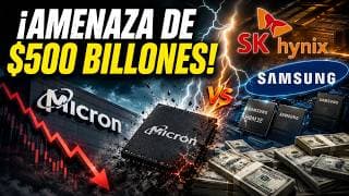 Las Acciones de Micron Enfrenta una Amenaza de $500 Billones