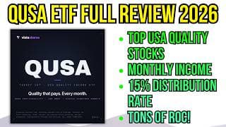 QUSA ETF VistaShares Target 15 USA Quality Income ETF 2026 Review!