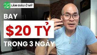 Sai lầm khiến $20B cổ phiếu BAY MÀU trong 3 NGÀY!