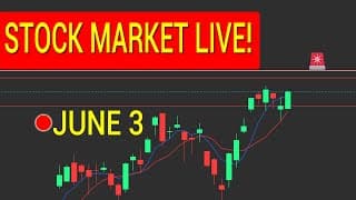 STOCK MARKET LIVE IS BACK! NEXT OPPORTUNITY!