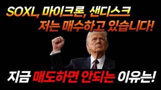지금은 매도하면 안됩니다. (나스닥, 마이크론, 샌디스크, SOXL, 나비타스, 세레브라스, 아이온큐, 팔란티어, 로켓랩)