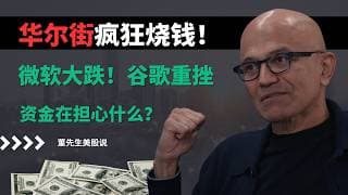 【美股】AI基建彻底引爆华尔街！微软暴跌4%，谷歌重挫，英伟达冲关失败，特斯拉蓄势待发，资金在担心什么？#美股 #美股分析 #微软 #mrvl #谷歌 #英伟达 #特斯拉 #英特尔 #董先生美股说