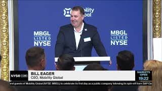 Mobility Global CEO Bill Eager Delivers Remarks as Company Debuts on NYSE