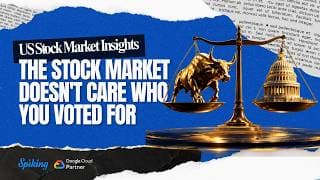 The Stock Market Doesn't Care Who You Voted For