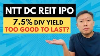 NTT DC REIT IPO: 7.5% Dividend Yield—Can It Last?