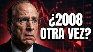 🛑 Larry Fink ROMPE EL SILENCIO: "Lo que viene no es como el 2008"