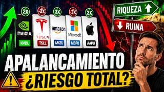 🚨 ETFs de UNA SOLA ACCIÓN: Apalancados e Inversos | ¿Riqueza o Ruina?