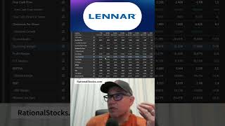 Lennar Stock is Back on my Watch List
