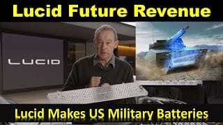 Lucid Motors Battery for US Department of Defense Military Advanced Technology 🔥🔥🔥