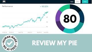 Dividend growth portfolio: Review my pie 80