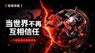 【宏观深度】当世界不再互相信任：一个被忽视的底层逻辑，正在重写全球资产的定价规则