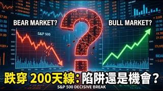 200天線失守！回測歷史153次數據，結果竟然係假訊號？幾時先要真正逃生？【CC中文字幕】