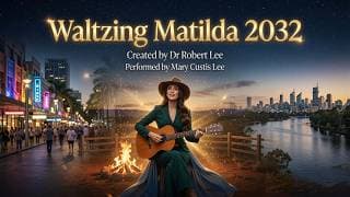 Waltzing Matilda 2032  (Created by  Dr Robert Lee   Performed by  Mary Custis Lee   NO, RLAM-F-091)