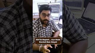 🚨 Why Gold Jumped 1.48% Today | The Hidden Reason Explained.   #shorts #shortsfeed #stockmarket