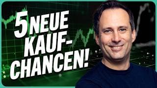 5 neue Kauf-Chancen für jetzt!!! // Timo Baudzus