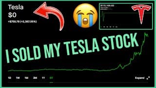 I Sold My Tesla Stock 😭 (Still BULLISH AF) - Robinhood Investing | Tesla Stock Analysis (TSLA)