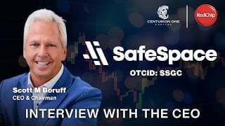RedChip at Centurion One Capital Miami Summit: Scott Buroff, CEO of SafeSpace Global Corp.