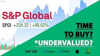Is S&P Global (SPGI) the Best Dividend Growth Stock? Undervalued Now?