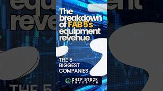 The Fab 5 are the backbone of the semiconductor industry. #ai #finance  #investing #stockmarket