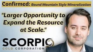 Scorpio Gold Confirms Round Mountain (16M AuOz) Mineralization in New 5 sq km Target – Zayn Kalyan