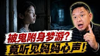 女生自述灵异梦游：不仅被“鬼仙”附身说上方语，竟还能听见妈妈的心声？！最后治好她的方法绝了…老王来了：#梦游 #真实灵异 #鬼上身#上方语 #动物仙 #出马仙 #大老王 #鬼压床  #玄学解密