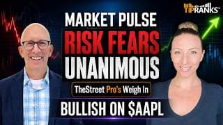 Market Pulse: Street Pro's Risk Fears Unanimous, But Apple Bucks the Trend