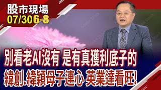 看好緯創AI伺服器出貨量大增 瑞銀喊225元!匯豐喊緯穎8400元有所本?英業達營收破千億 前景看俏!｜20260730(第6/8段)股市現場*鄭明娟(李冠嶔)