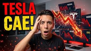 TESLA CAE TRAS FALLAR GANANCIAS HOY 🔥 Trading en Vivo 🔴 NASDAQ | ORO | SP500 | Futuros CME
