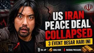 ⚠️US-Iran peace deal nampaknya sudah collapse!