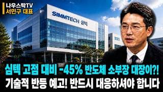 [심텍 주가전망] 소캠 양산에 1분기 흑자전환 그런데 고점대비 -45% 과매도! 기술적 반등 예고 반드시 대응하셔야 합니다  #심텍