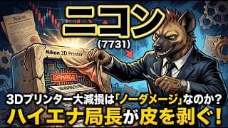 【株式投資銘柄分析】ニコン（7731）外為法の壁に遮られたニコンの「ファンタジー相場」を切り裂く