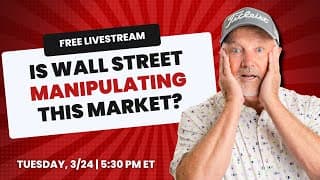 Is Wall Street Manipulating This Market?