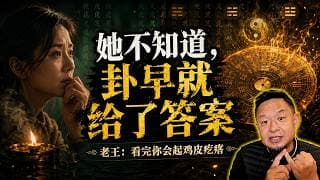 她哭着问老王：21年婚姻还有没有救？卦象一出来，老王沉默了！老王来了：#老王来了 #易经 #婚姻 #粉丝来信 #火山旅 #中年危机#大老王
