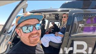 WENT TO VEGAS IN MY HELI! FATHERS DAY 13 YEAR OLD SON TRIP!