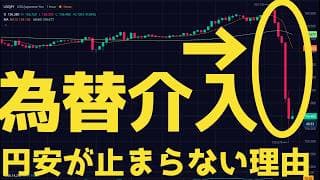 【為替介入】160円でドル売円買介入でも円安進行止まらない理由 | #テスラ株全力ちゃんねるのタイツ @all_tsla