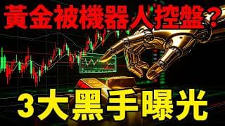金價背後的黑手竟是「機器人」？基本面完全沒變，為什麼黃金也能像雲霄飛車？揭秘CTA、風險平價、波動率基金，三大狠角色如何用趨勢和波動率聯手操控金價！
