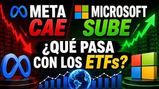 META CAE MICROSOFT SUBE: ¿Qué Significa Esto para los Mercados y ETFs de ALTOS Dividendos?