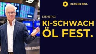 Gegenwind durch Öl, Anleihen und KI-Aktien