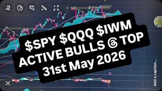 #SPY #QQQ #IWM  WEEKLY MARKET ANALYSIS 31st MAY