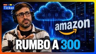 Amazon va por TODO: AWS, IA, deuda y un objetivo técnico de 300 dólares 🚀 | #DetrasDelTicker