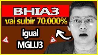 Essas ações vai valorizar/explodir/disparar/subir muito em 2025? alta 70.000% | casas bahia (bhia3)